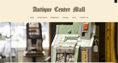 Desktop Screenshot of antiquecentermall.com